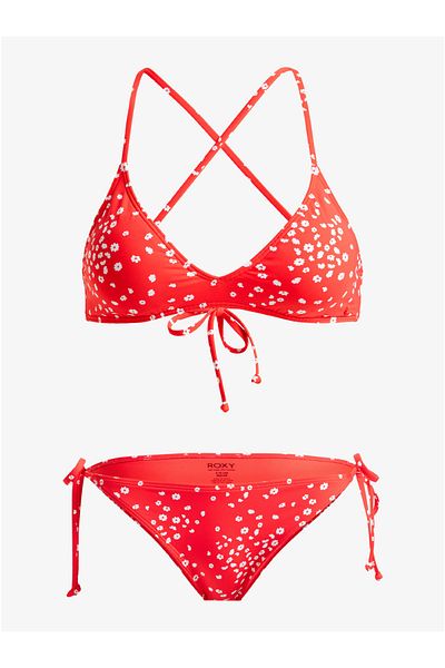 Roxy POPPY RED DANCING DITSY Bikini-Set – Damen/Mädchen