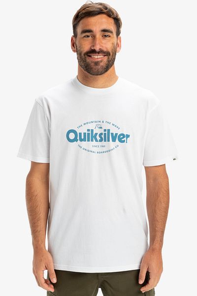 Quiksilver EQYZT08052-WBB0 Λευκό T-Shirt