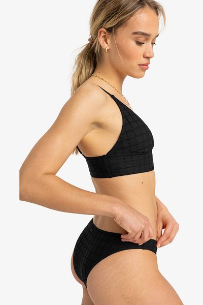 Roxy Anthracite Women/Girls Bikini Top