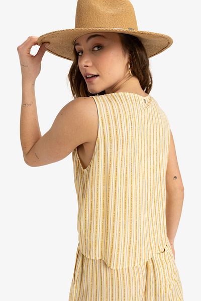 Roxy Easy Top für Damen – leichtes Viskose, langlebiges, mit Kristallen bedrucktes Design