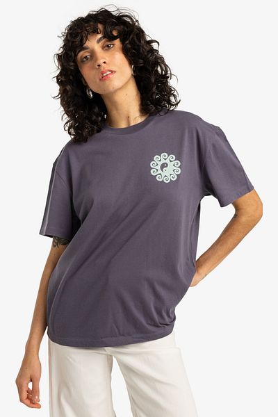 BİLLABONG Short Sleeve Shirt - Women Core Collection - Algodon Fabric