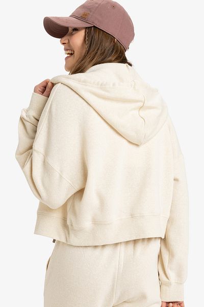 Roxy Polyester Algodon Viskose Blend HeAT Full Zip Sweatshirt für Damen