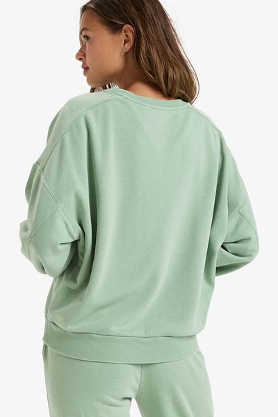 Roxy Sweatshirt mit Rundhalsausschnitt für Damen – Algodon- und Polyester-Mischung, Tischler
