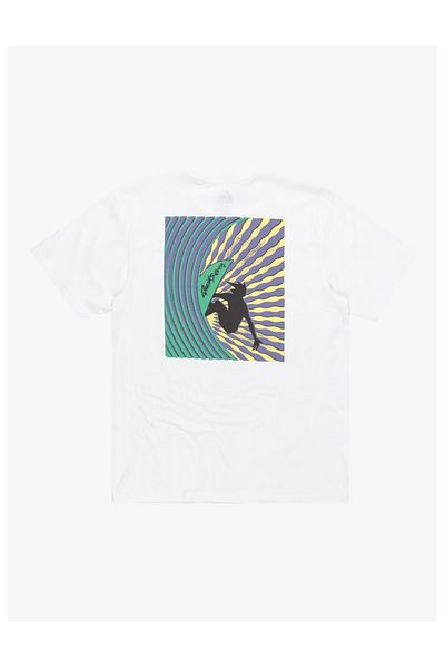 Quiksilver Ανδρικό T-Shirt - Λευκό
