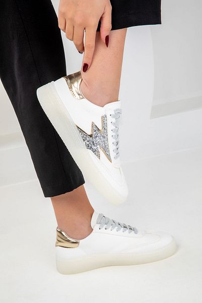 SOHO Tenis alb pentru femei 20388