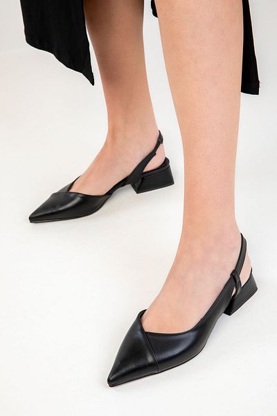 SOHO Black Women's Classic Heeled Shoes 20389