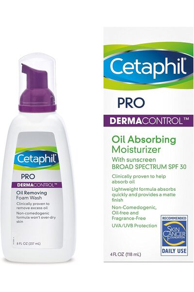 Cetaphil غسول رغوي من ديرما كنترول، 8 أونصة