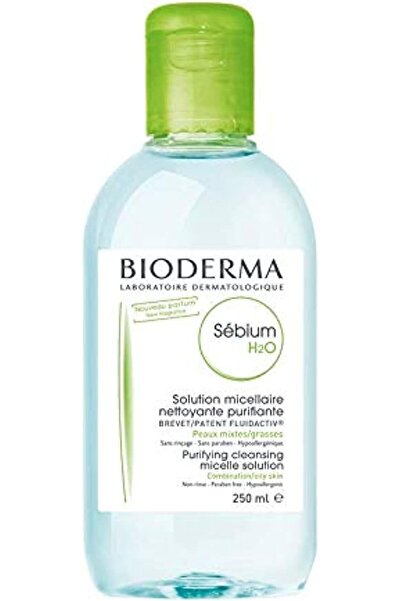 Bioderma محلول سيبيوم H2O 8.33 أونصة سائلة 250 مل
