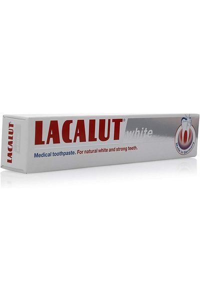 lacalut معجون أسنان أبيض - 75 مل