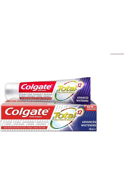 Colgate معجون أسنان توتال أدفانس وايت 100 مل
