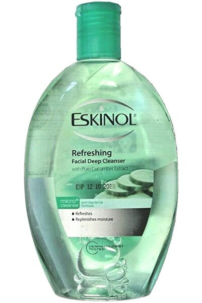 Eskinol منظف الوجه الطبيعي بالخيار، 225 مل