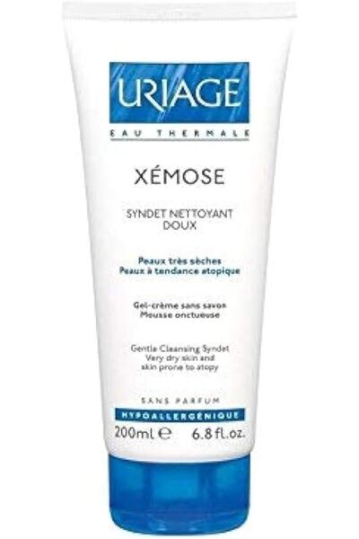 Uriage جل التنظيف اللطيف Xemose Syndet، 200 مل