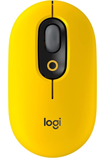 logitech ماوس POP، ماوس لاسلكي مع رموز تعبيرية قابلة للتخصيص، وتقنية SilentTo...