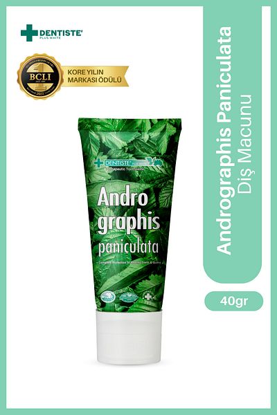 Dentiste Plus Toothpaste - 40Gr. Dentiste Andrographis Paniculata Tooth and Gum Protection