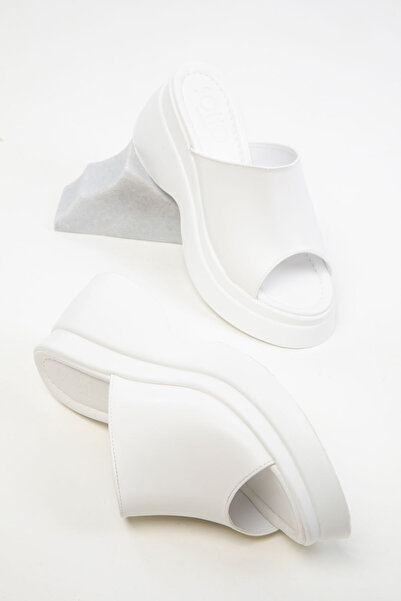 SOHO Beyaz Kadın Terlik 20394