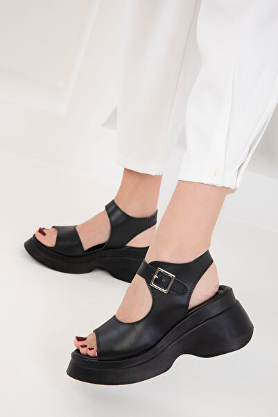 SOHO Black Women's Sandals 20396