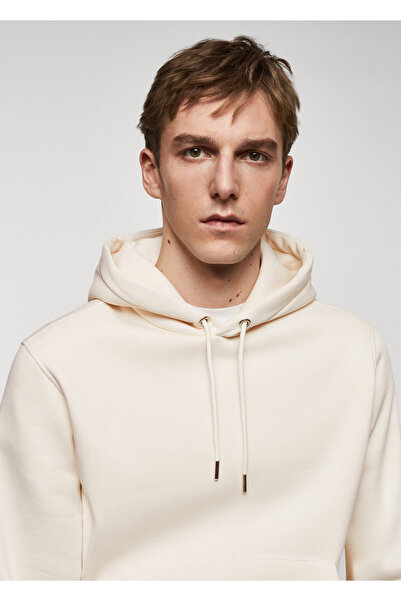 MANGO Woman Natürel Erkek  Sweatshirt 67130650
