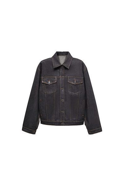 MANGO Woman Graue Damenjacke 67093699