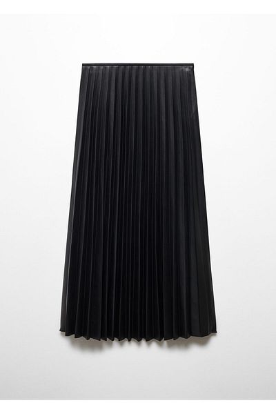 MANGO Woman Fustă de damă neagră -67150464