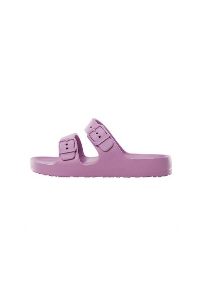 MANGO Lila dívčí pantofle 67037697
