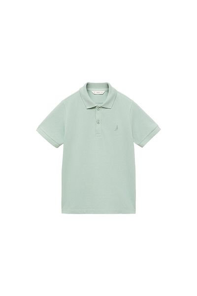 MANGO Boy's Water Color Polo Neck T-Shirt 67975137