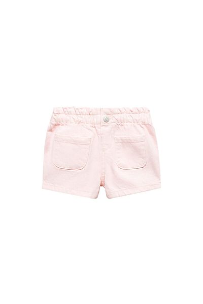 MANGO Woman Baby Girl Pastel Pink Shorts & Bermudas 67056007