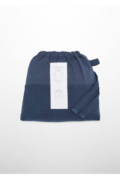 MANGO Lacivert Erkek  Pijama Takımı 67096001