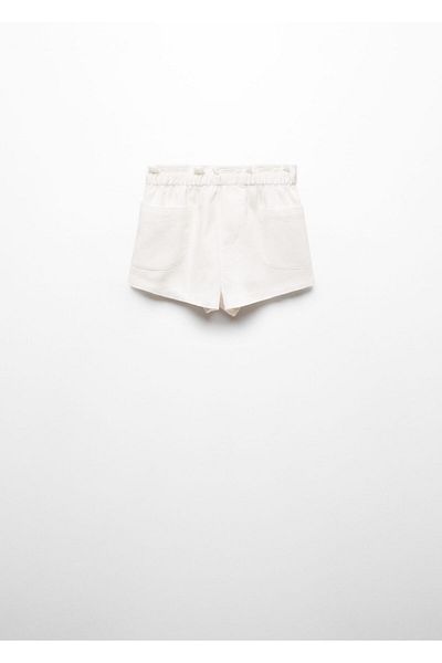 MANGO Woman Pantaloni scurți și bermude alb cireș pentru fetiță 67086027