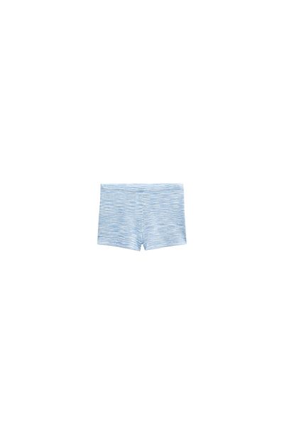 MANGO Woman Sky Blue Women's Shorts & Bermudas 67089604