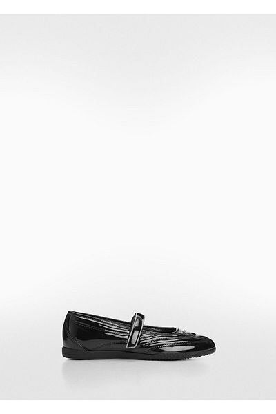 MANGO Woman Women's Black Sneakers 67063700