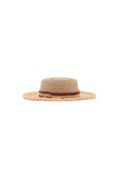 MANGO Woman Beige Women's Hat 77000192