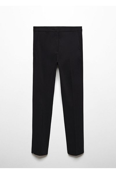 MANGO Women's Black Trousers -67150027