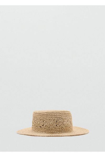 MANGO Natürlicher Damenhut 77000200