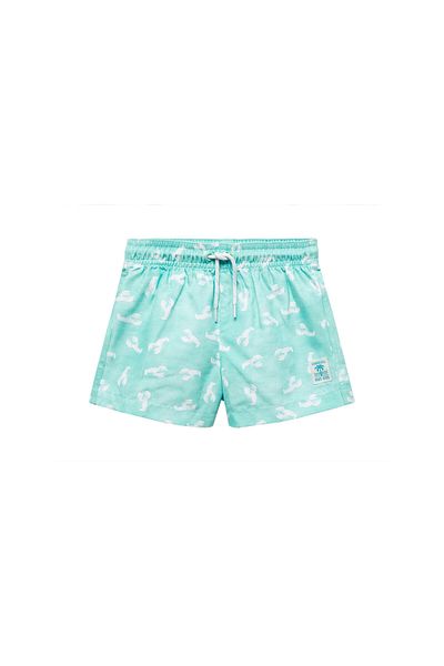 MANGO Türkisfarbener Badeanzug für Babys 67056731 -46
