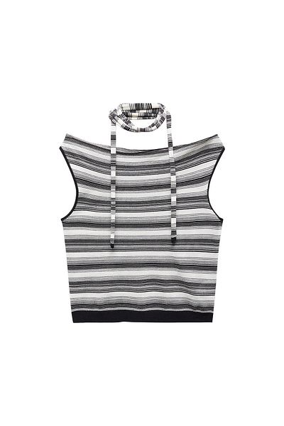 MANGO Woman Bustieră albă pentru femei 67027910