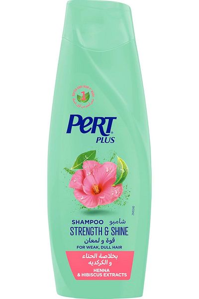 PERT PLUS Burt's Bees Stronger Hair Shampoo with Henna Extract 400ml