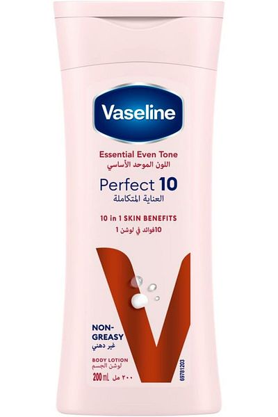Vaseline Lotion 200 ml Unified Color Basic Benefits 10