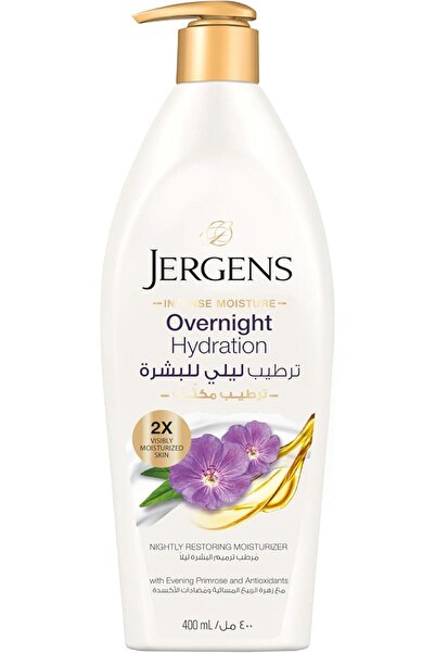 Jergens Lotion 400 ml Overnight Repair --- جرجنس لوتيون أوفيرنيت ريباير 400مل