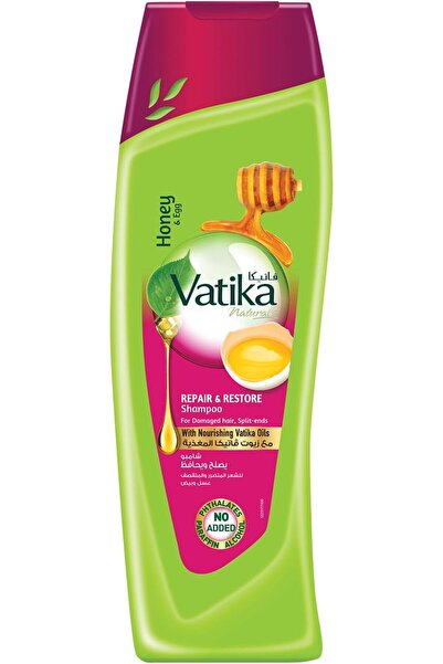 Vatika Naturals Vatika Shampoo 400ml Repair and Maintain with Honey and Egg