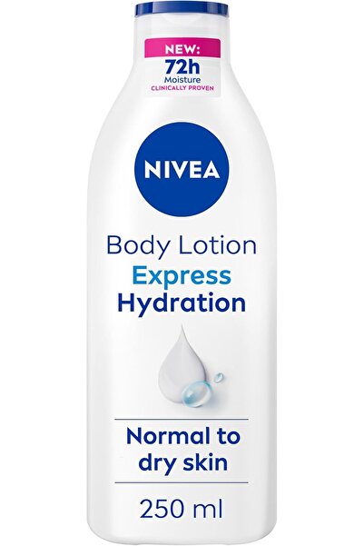 NIVEA لوشن للجسم للبشرة العادية والجافة، ترطيب سريع بالمعادن البحرية، 250 مل