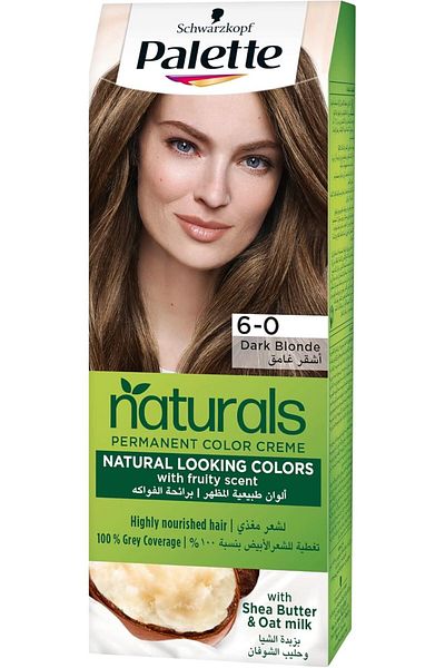 Palette 6/0 Dark Blonde Cendre Colour 6344 --- Palette 6/0 Dark Blonde