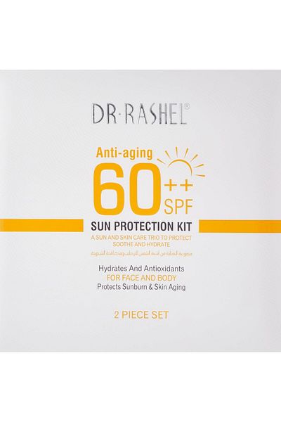 DR.RASHEL Sun protection set for moisturizing and anti-aging with SPF 60++ 2 piece from Dr. Rachel