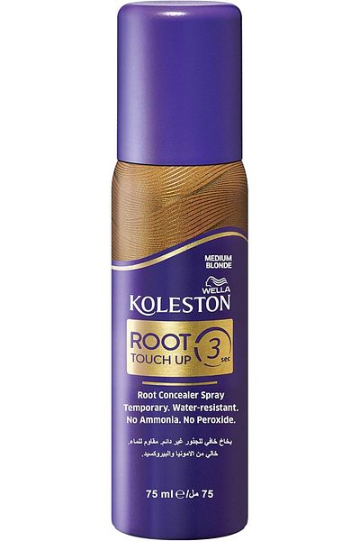 Wella كولستون روت تاتش بخاخ متوسط-بني غامق75مل