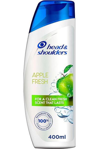 Head&Shoulders Head & Shoulders Apple Fresh Anti-Dandruff Shampoo for Greasy Hair, 400ml