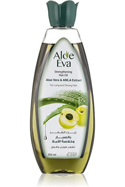 Aloe Eva Eva Aloe Hair Oil 300ml Amla Extract (0885) --- ايفا زيت املا 300مل ...