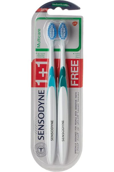 Sensodyne - Multi Care Toothbrush- Medium - 1+1 Free
