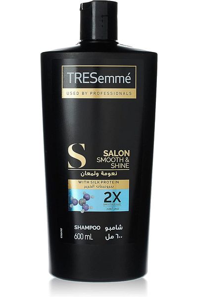 Tresemme Shampoo Salon Smooth & Shine 600ml(4957) --- ترسيمي شامبو نعومه ولمعان 600مل4957