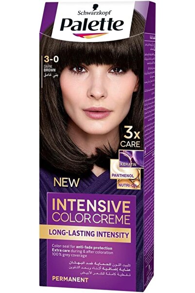 Schwarzkopf Palette 3/0 Dark Brown Colour 7842 --- Palette 3/0 Dark Brown Multi-Care