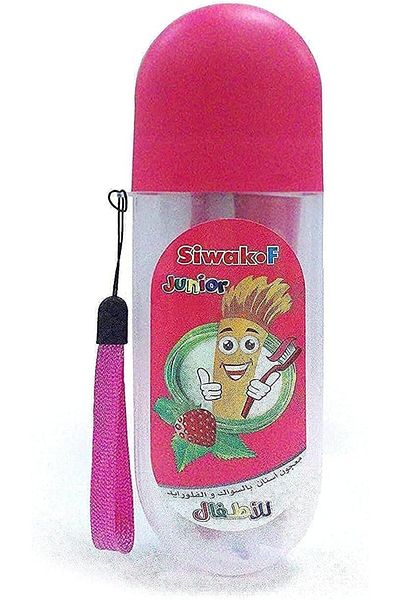 SIWAK.F Siwak F Bag Plastic Strawberry 1218 --- سواك اف شنطة بالفراولة احمر 11218