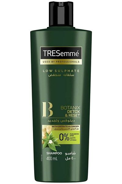 Tresemme Shampoo Botanix Detox Reset 400ml(4803) --- ترسيمي شامبو سلفات اقل ديتوكس وتجديد 400مل4803